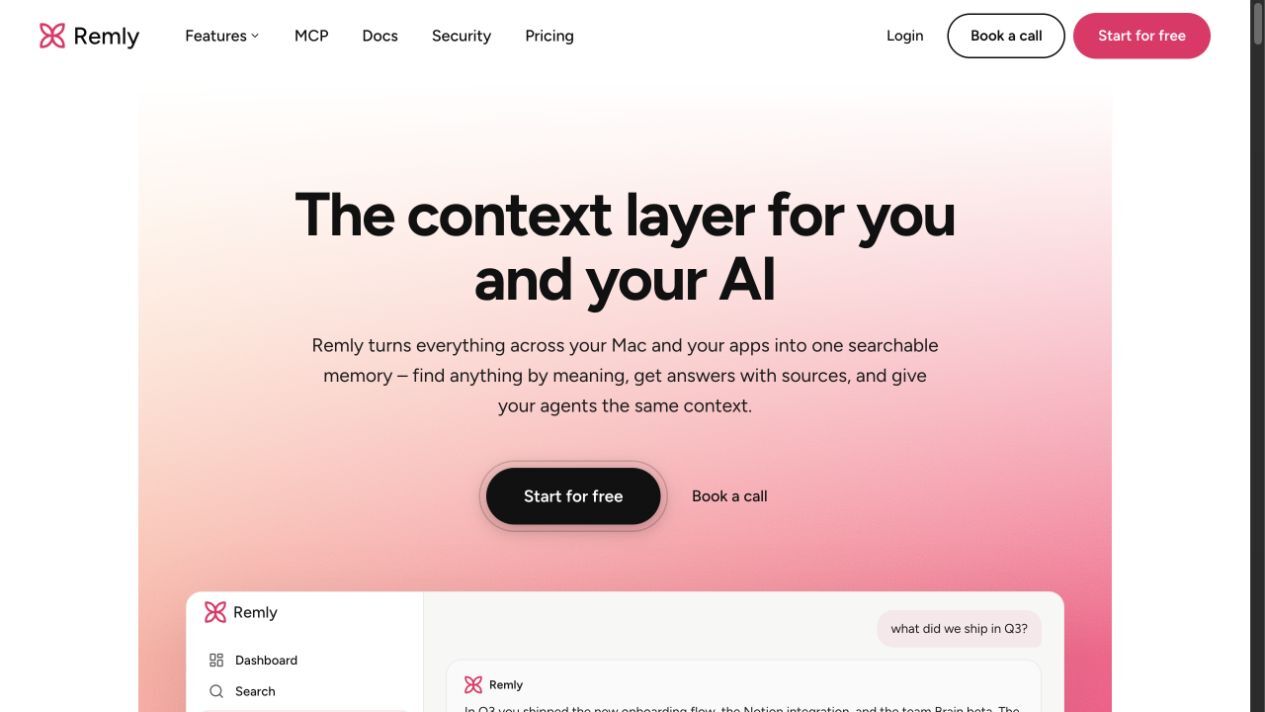 Remly.it homepage